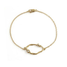 Load image into Gallery viewer, Yellow Gold and Diamond Bracelet
