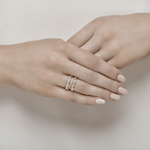 Load image into Gallery viewer, Babbling Brook Ruby Diamond Eternity Ring