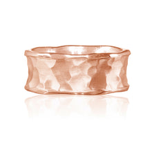 Load image into Gallery viewer, Rose Gold Chunky Wedding Band Ring
