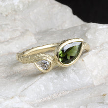 Load image into Gallery viewer, Toi et Moi Rocky Ring
