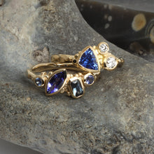 Load image into Gallery viewer, Flint Unique Sapphire Ring
