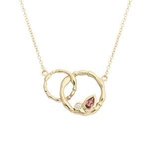 Reed Double Loop Necklace