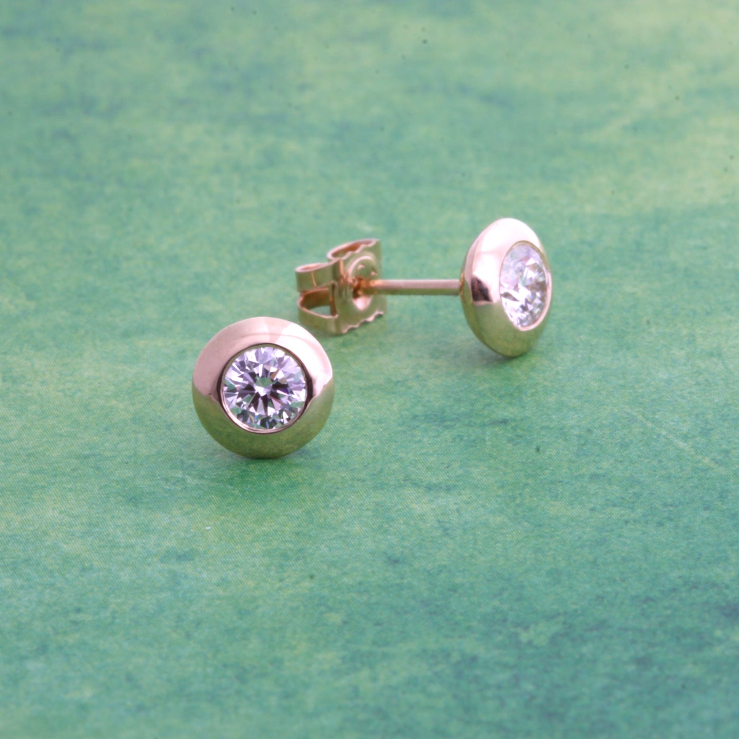 Smartie Stud Earrings with 0.25ct Lab-Grown Diamonds