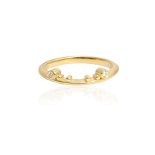Load image into Gallery viewer, Curve Diamond Wedding Ring
