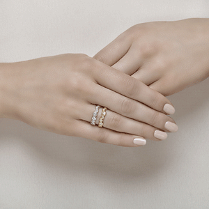 Babbling Brook Ruby Diamond Eternity Ring
