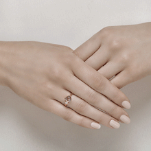 Load image into Gallery viewer, Unique Morganite Ring
